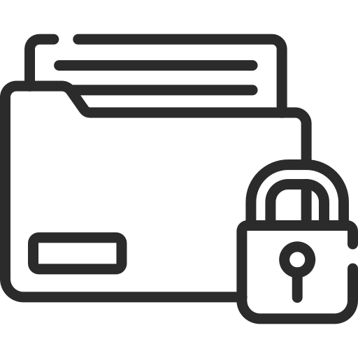 Secure data Icon
